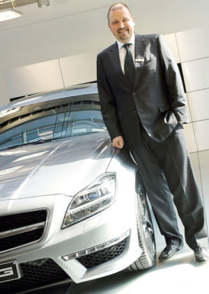 Lars Pauly, neuer Direktor der Mercedes-Benz Niederlassung Kassel/Göttingen. Foto: Mario Zgoll