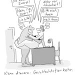 Beck - Geschlechtsfairkehr. Quelle: Caricatura