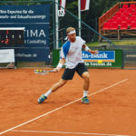 Bei den Wilhelmshöhe Open können die Fans heute schon die Stars von morgen sehen. Im Bild: Jose Statham aus Neuseeland. Foto: Alexander Halpape