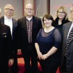 Tatkräftige Podiumsgäste: Silvio Burlon, Jochem Weikert, Kurt Grützner, Ines Kemna, Moderatorin Petra Nagel und Gerd Halm (v.l.). Foto: Mario Zgoll