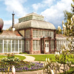 Das Gewächshaus im Bergpark unweit des Schlosses wurde in den Jahren 1822 und 1823 vom Kasseler Hofarchitekten Johann Conrad Bromeis entworfen. Die wunderschöne Eisen-Glas-Konstruktion steht für den alten Teil der Wilhelmshöhe. Foto: Andreas Weber Das Gewächshaus im Bergpark unweit des Schlosses wurde in den Jahren 1822 und 1823 vom Kasseler Hofarchitekten Johann Conrad Bromeis entworfen. Die wunderschöne Eisen-Glas-Konstruktion steht für den alten Teil der Wilhelmshöhe. Foto: Andreas Weber