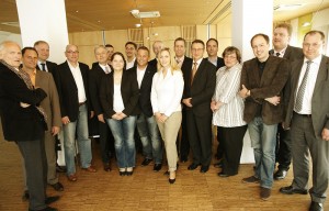 Die Teilnehmer der Jérôme-Business-Loung am 14. April, die sich mit dem Mediendschungel befasste. Foto: Mario Zgoll Die Teilnehmer der Jérôme-Business-Loung am 14. April, die sich mit dem Mediendschungel befasste. Foto: Mario Zgoll