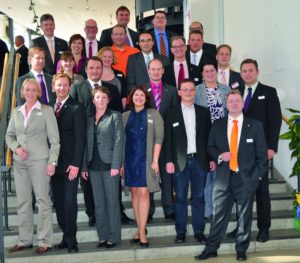 Die Wirtschaftsjunioren beim 4. Unternehmertag. Foto: nh