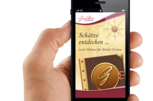 Mit der kostenlosen Schatzsuche-App haben mehr als 1.200 Teilnehmer aus ganz Deutschland Schatzpunkte gesammelt und an einer Verlosung teilgenommen. 48 Rätsel in 15 nordhessischen Städten zu den Themen Kultur und Natur sind zu lösen. Foto: GrimmHeimat NordHessen