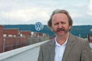 Rudi Stassek, Pressesprecher Volkswagenwerk Kassel. Foto: nh