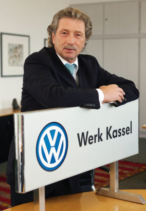 Prof. Dr. Hans-Helmut Becker, Werkleiter Volkswagenwerk Kassel. Foto: nh