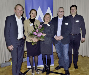 Zuversichtlich zeigte sich der Vorstand des Marketing-Clubs Nordhessen nach der gelungenen Jahresauftaktveranstaltung im Januar (v.l.): Martin Benderoth, Referentin Ulla Hüppe, Angelika Hüppe, Wolfgang Weber und Harnald Henze. Foto: nh Zuversichtlich zeigte sich der Vorstand des Marketing-Clubs Nordhessen nach der gelungenen Jahresauftaktveranstaltung im Januar (v.l.): Martin Benderoth, Referentin Ulla Hüppe, Angelika Hüppe, Wolfgang Weber und Harnald Henze. Foto: nh