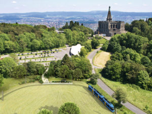 So könnte die Anbindung der neuen Herkulesbahn aussehen. Foto: Förderverein Neue Herkulesbahn