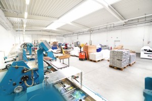Die hochmodern ausgestattete Produktionshalle heute. Foto: Thorsten Eschstruth