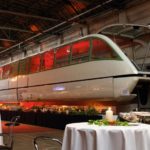 Feiern und Tagen unter der Magnetschwebebahn: Im Technik-Museum Kassel ist das möglich. Foto: B. Scott Feiern und Tagen unter der Magnetschwebebahn: Im Technik-Museum Kassel ist das möglich. Foto: B. Scott