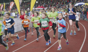 Der Publikumsliebling: Der Mini-Marathon mit fast 5.000 Kids.