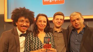 Deutscher Bürgerpreis: Oberbürgermeister Hilgen gratuliert Streetbolzern