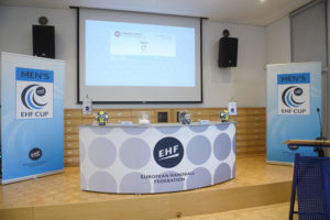 EHF-Cup-Auslosung in Wien: Foto: n.h. EHF-Cup-Auslosung in Wien: Foto: n.h.