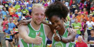 Neues Cover-Duo Die Topathleten des PSV Grün-Weiß Kassel, Melat Yisak Kejeta und Jens Nerkamp sind die neuen Gesichter des EAM Kassel Marathon und auf allen Plakaten, Drucksachen und digitalen Portalen des Events und ideale Werbeträger, denn sie stehen sinnbildlich für sympathisches Auftreten, Erfolg und eine enge Verbindung zur Region. Foto: Michael Bald Neues Cover-Duo Die Topathleten des PSV Grün-Weiß Kassel, Melat Yisak Kejeta und Jens Nerkamp sind die neuen Gesichter des EAM Kassel Marathon und auf allen Plakaten, Drucksachen und digitalen Portalen des Events und ideale Werbeträger, denn sie stehen sinnbildlich für sympathisches Auftreten, Erfolg und eine enge Verbindung zur Region. Foto: Michael Bald