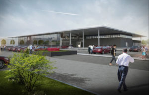 Animierte Grafik zum Neubau. Foto: EF Autocenter Kassel GmbH